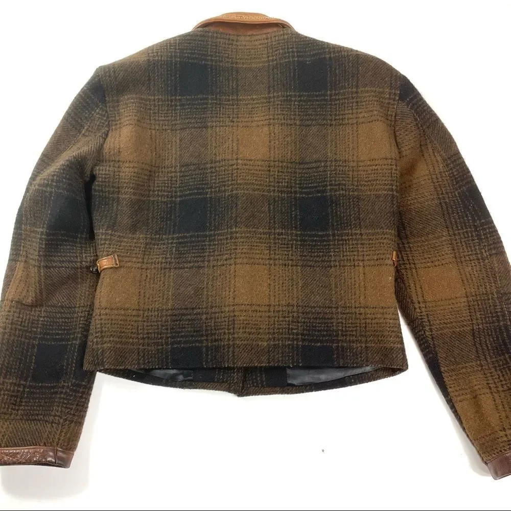 Vintage Alan Michael Western Plaid Blazer